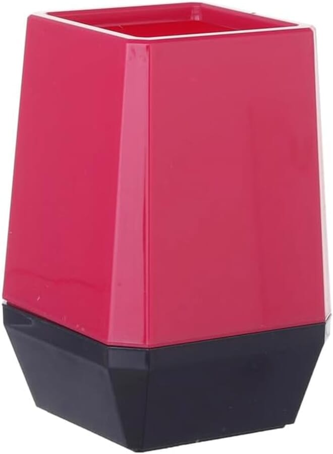 3A DG-6910 Acrylic Pen Holder 6X6X11 CM - Fuchsia